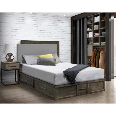 Montreal 32000 5-Drawer Queen Storage Bed